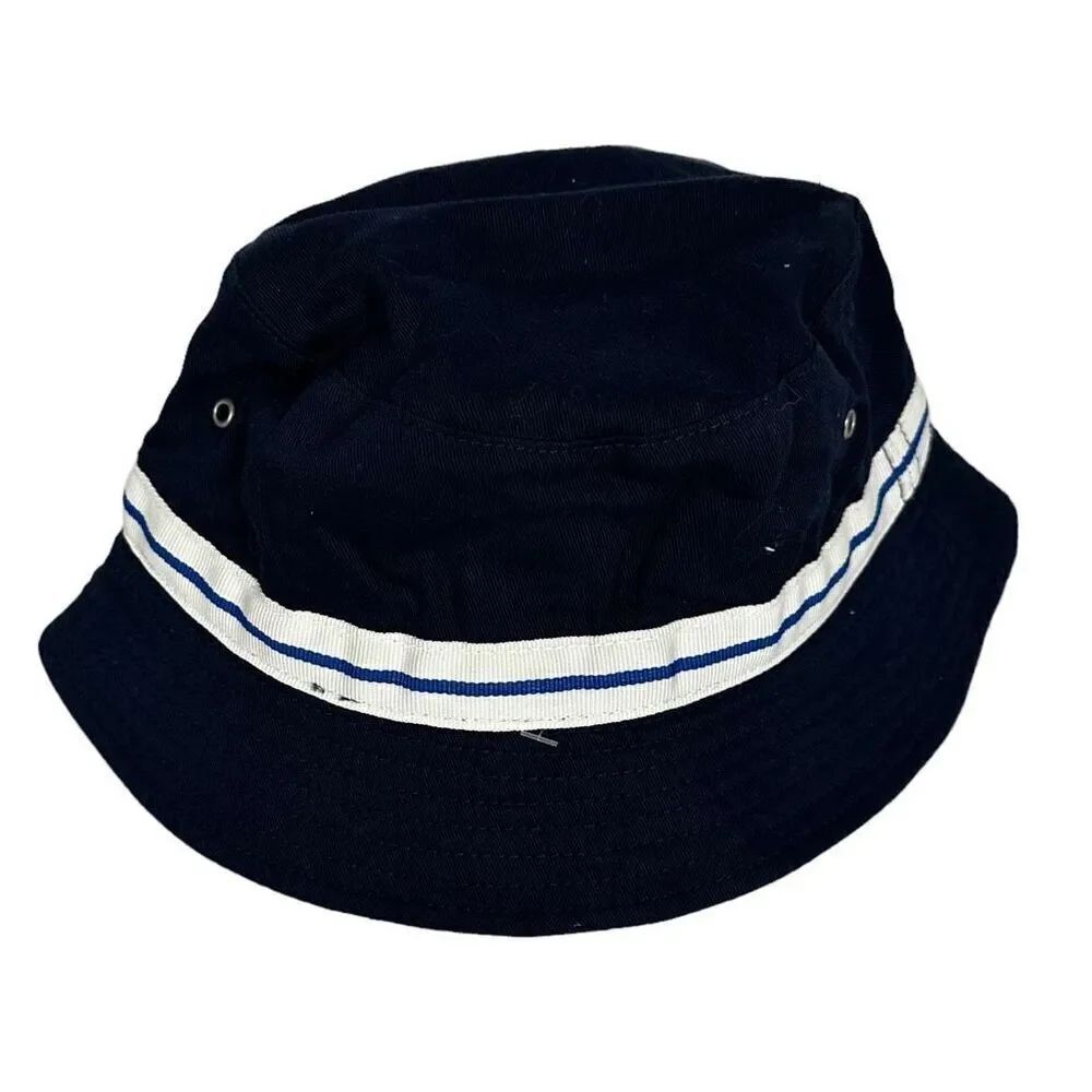 Hanna Andersson Medium Blue Green Bucket Hat